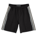 Jungles Knit Panel Shorts "Black/Grey"
