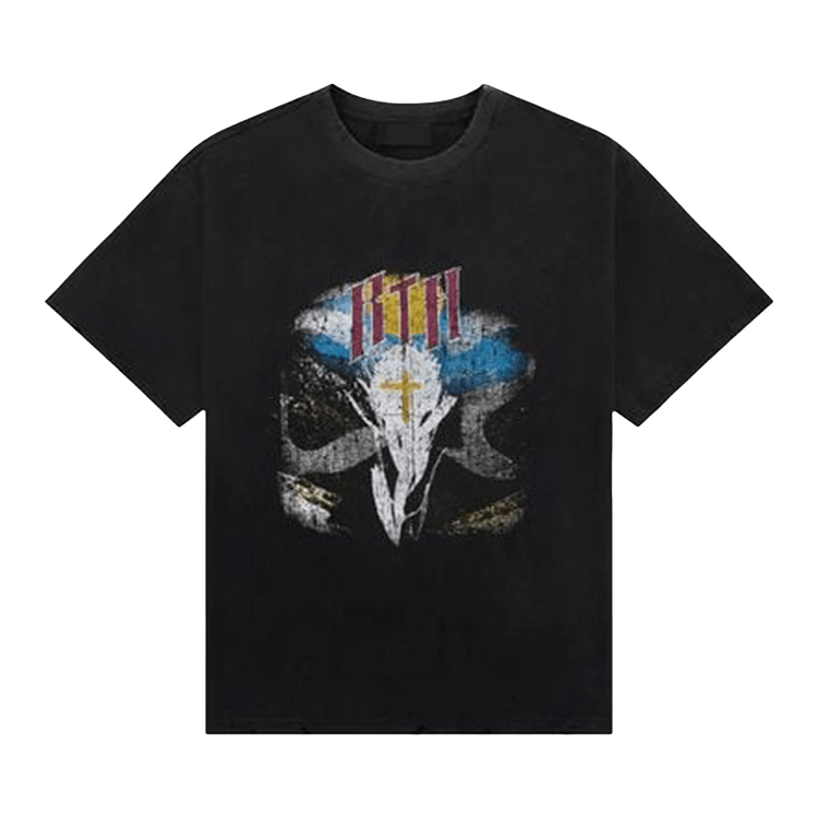 RtA Colin Oversized Short-Sleeve Tee "Black Scenery"