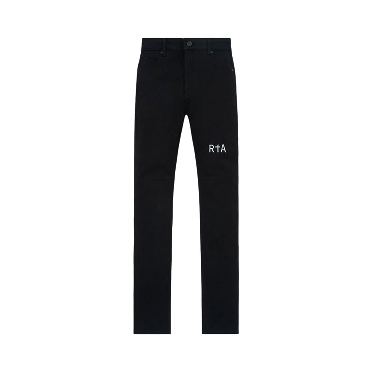 RtA Bryant Skinny Jean "Black White Cross"