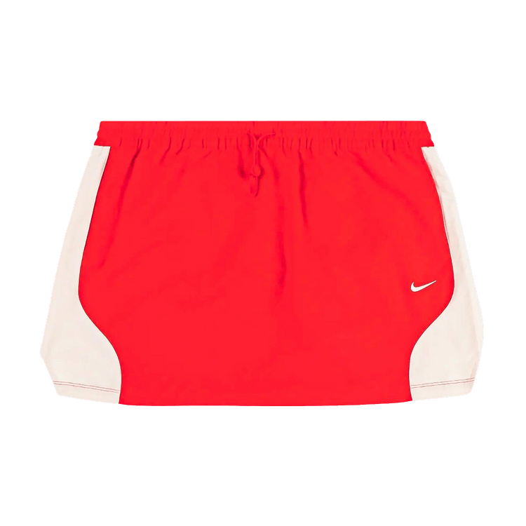 Nike NSW Mid-Rise Mini Skirt "Light Crimson/Chalk"