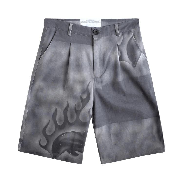 Jungles Flaming Dolphin Shorts "Grey"