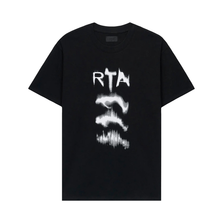 RtA Colin Oversized Short-Sleeve Tee "Black Ascending"