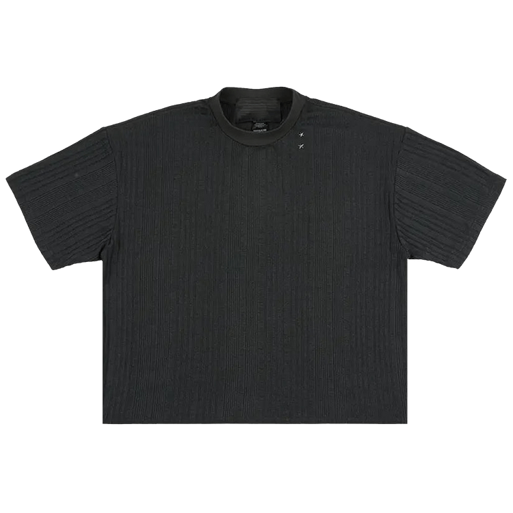 Jungles Knit Stripe Tee "Navy"