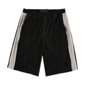 Jungles Weave Trim Pleat Short "Black/Light Grey"