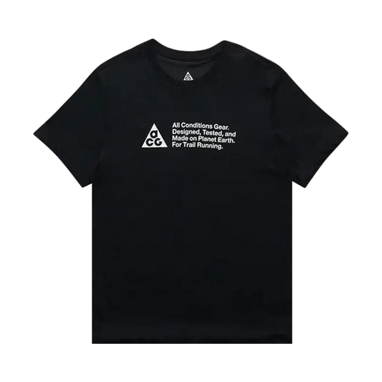 Nike ACG Dri-Fit Trail Tee "Black"