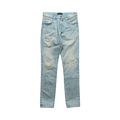 PURPLE BRAND P005 Heavy Destroy Jean "Super Light Indigo"