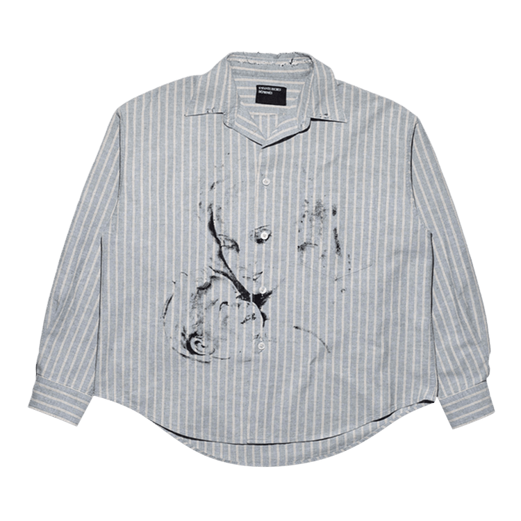 Enfants Riches Déprimés Repaired Everyday Shirt Mother With Child "Green/White Stripe"