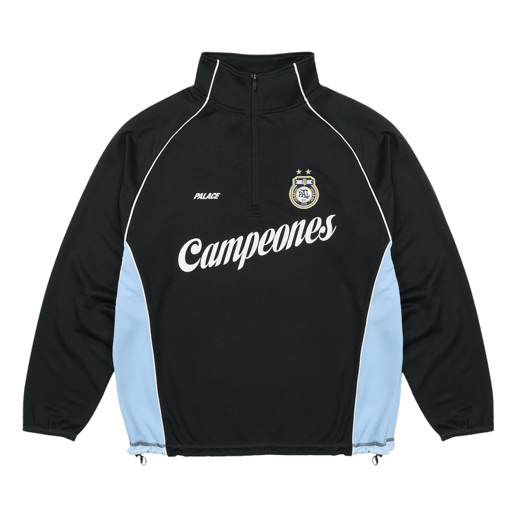 Palace Copa 1/4 Zip Techy Fleece "Black"