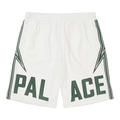 Palace Lightning Basketball Short "White/Green"