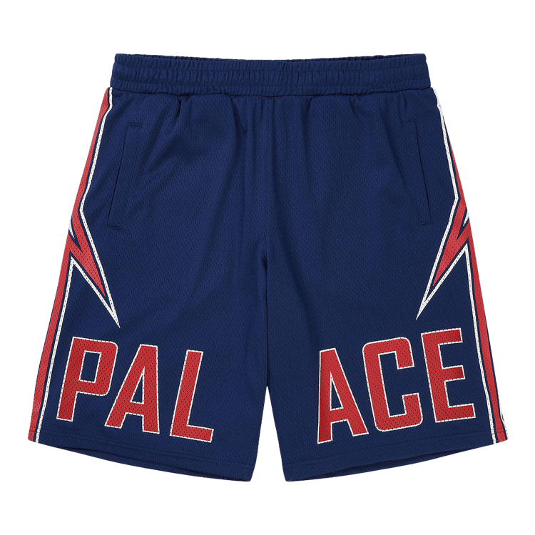 Palace Lightning Basketball Short "Navy/Red"