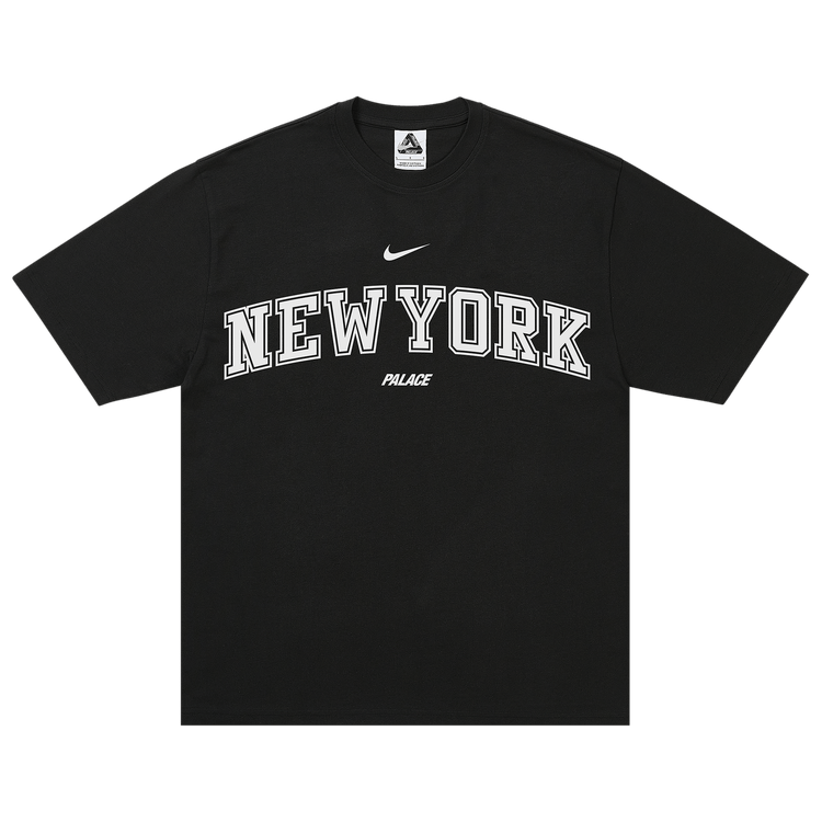 Palace x Nike Shop T-Shirt "New York Black"