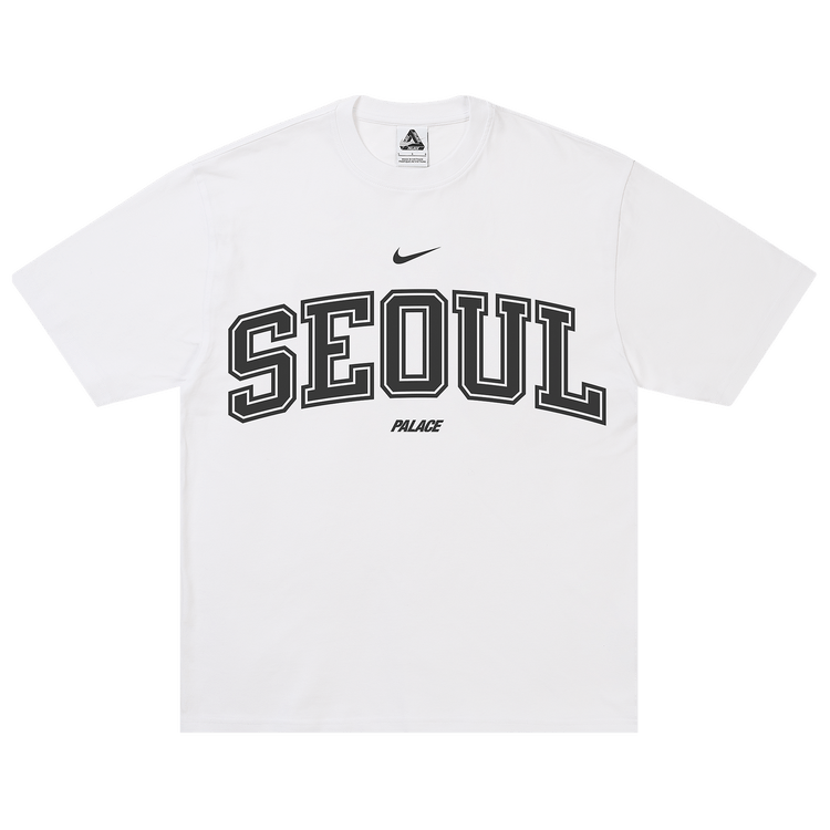 Palace x Nike Shop T-Shirt "Seoul White"