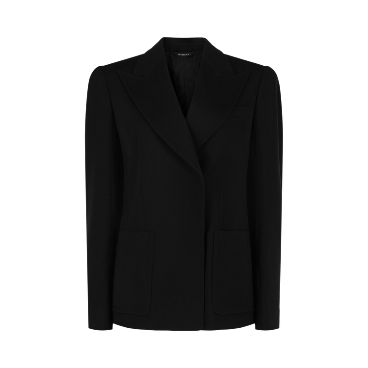 Givenchy Fitted Double-Breasted Blazer "Black"