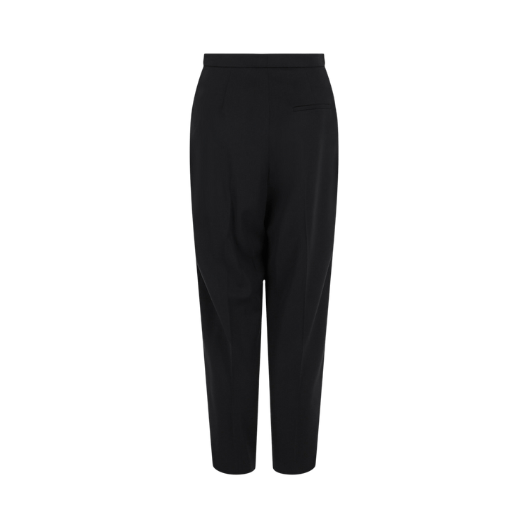 Alexander McQueen Oversized Wool Trousers "Navy"