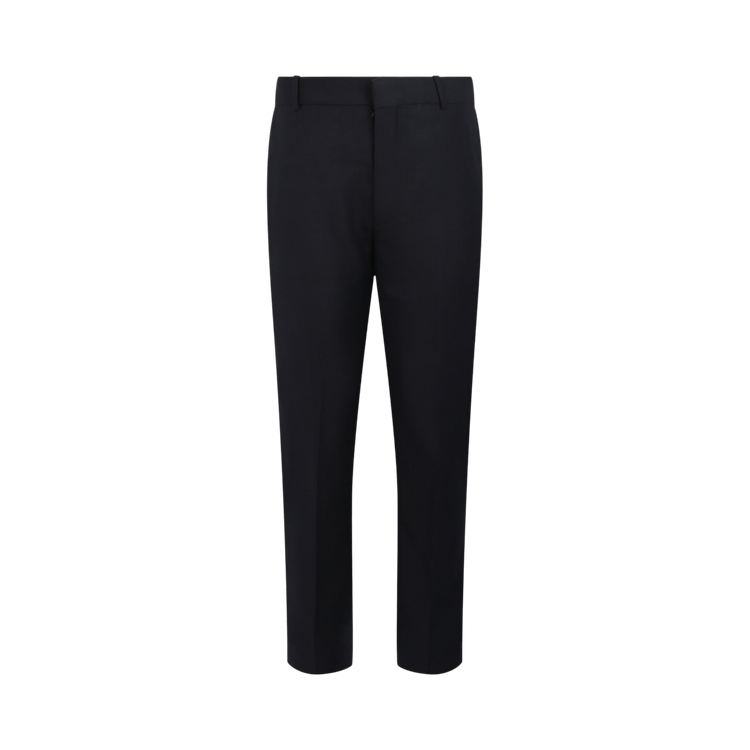 Alexander McQueen Slim Fit Cigarette Trousers "Navy"