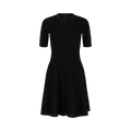Givenchy Dress In Lurex With Floral Jacquard "Black"