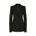 Givenchy Cape Jacket In Wool/Mohair "Black"