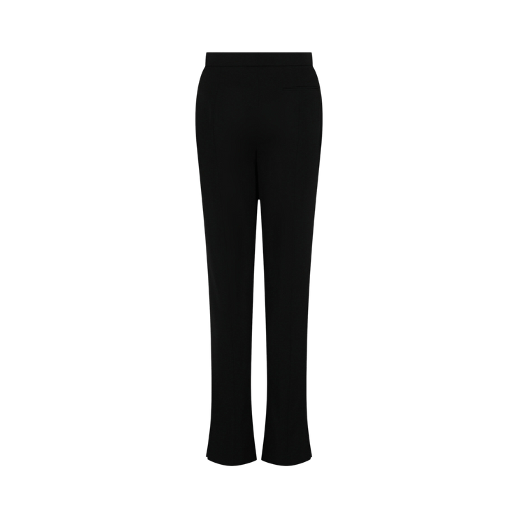 Alexander McQueen Wool Flare Hem Trousers "Black"