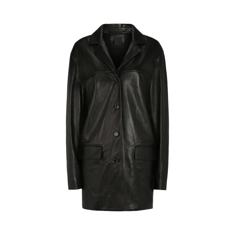 Givenchy Oversized Single-Breast Blazer "Black"