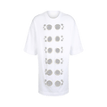 Givenchy Eyelet Oversized T-Shirt "White"