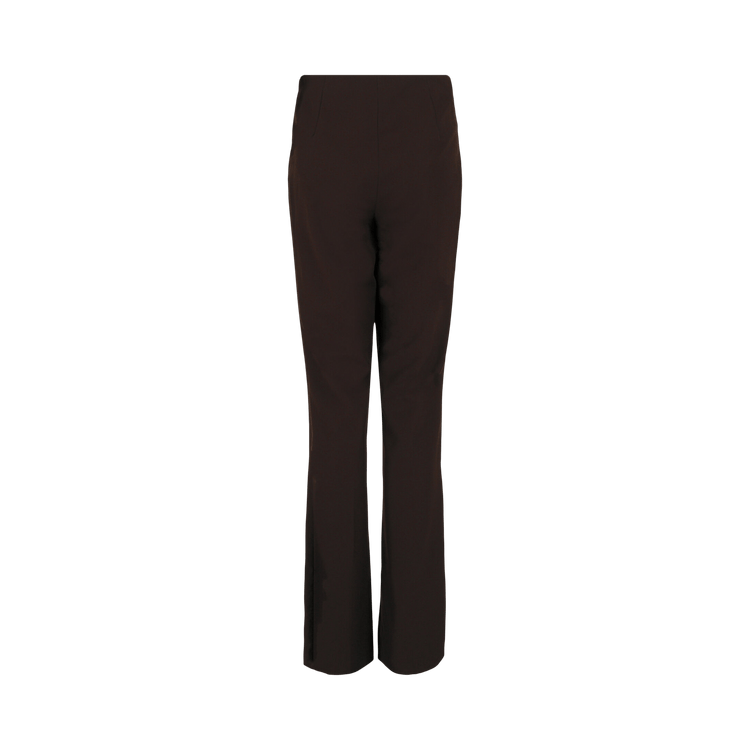 Ferragamo Tailored Bootcut Pants "Dark Brown"