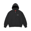 Supreme Paris Is Burning Zip Up Hooded Sweatshirt "Black"