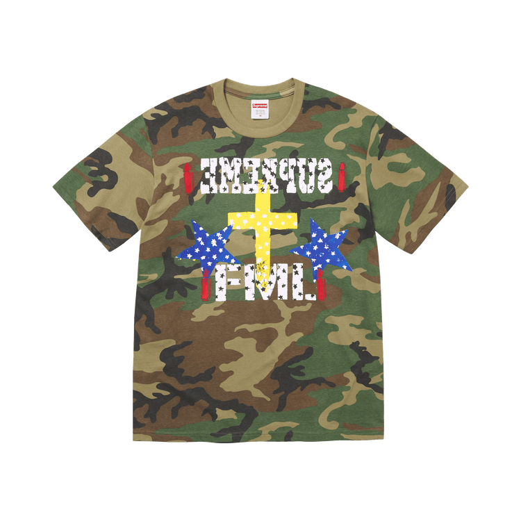 Supreme Fml Tee "Woodland Camo"