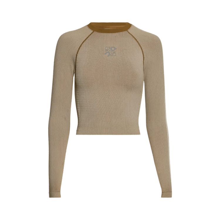 ON x Loewe LG Sleeve Top "Ivory"
