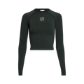 ON x Loewe LG Sleeve Top "Black"