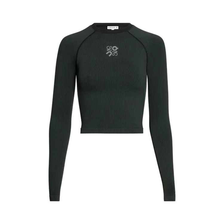 ON x Loewe LG Sleeve Top "Black"