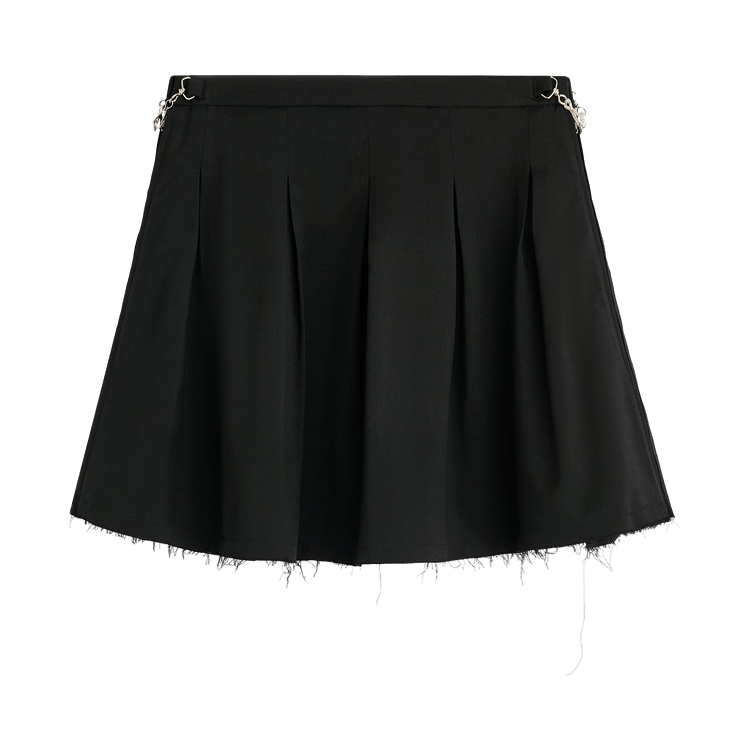 Our Legacy Object Skirt "Black Worsted Wool"