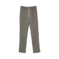 Rick Owens Drawstring Slim Long Pants "Black Melange"