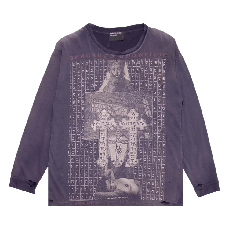 Enfants Riches Déprimés Hollywood Couronne Long-Sleeve T-Shirt "Antique Purple"