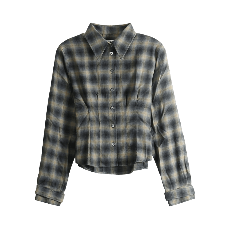Our Legacy Envelope Long-Sleeve Shirt "Yukon Check Woolton"