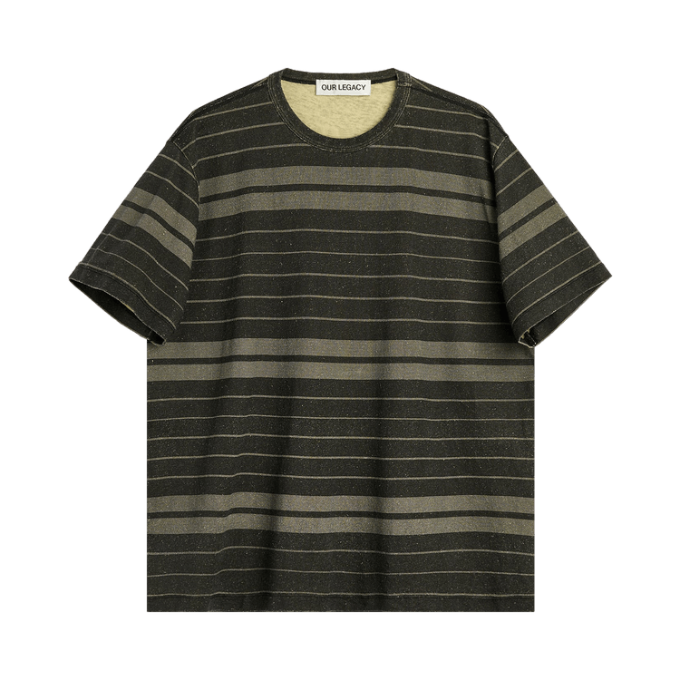 Our Legacy New Box T-Shirt "Ziggy Stripe Ease Jersey"