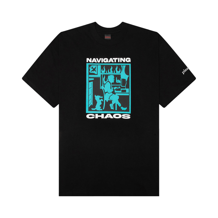 Pleasures Navigate T-Shirt "Black"
