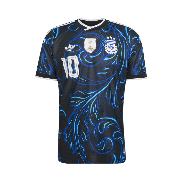 Adidas Argentina 26 Away Messi Authentic Jersey (Asia Sizing) "Black/Lucblue/Blubrs"