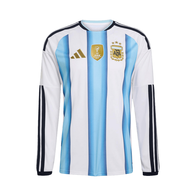 Adidas Argentina 26 Home Long Sleeve Jersey (Asia Sizing) "White/Icey Blue/Light Blue"