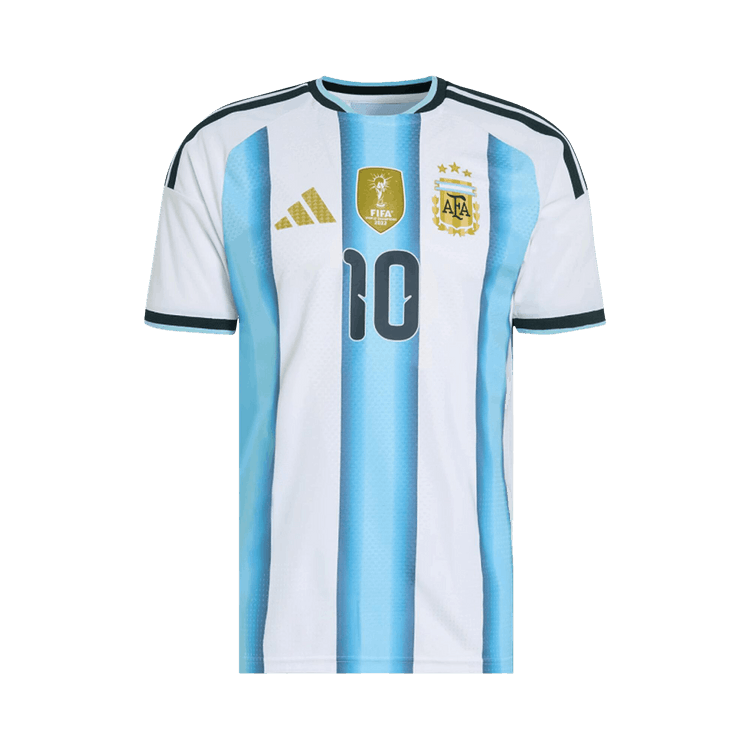 Adidas Argentina 26 Home Messi Authentic Jersey (Asia Sizing) "White/Ice Blue/Light Blue"