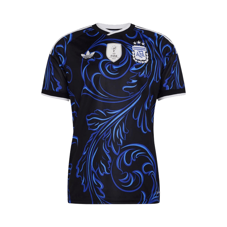 Adidas Argentina 26 Away Jersey (Asia Sizing) "Black/Lucid Blue/Blue Burst"