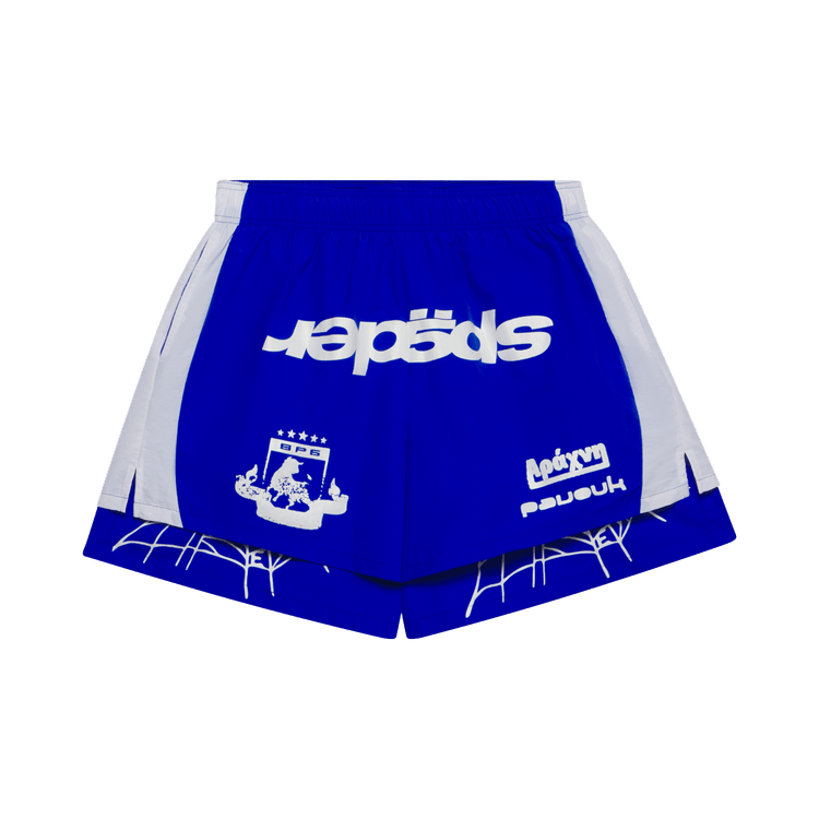 Sp5der Double Layer Short "Tory Blue"