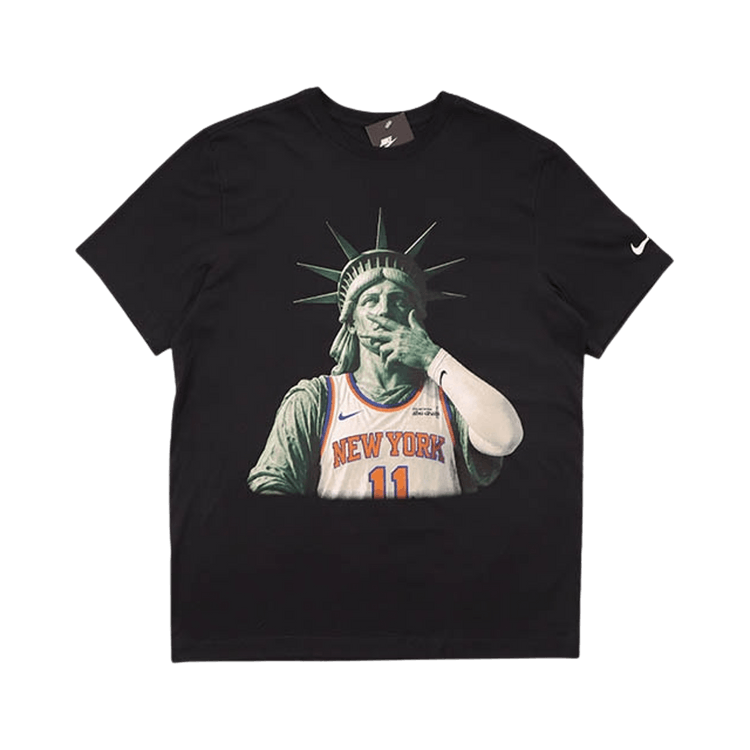 Nike NYC Only Exclusive Statue Of Liberty Knicks Brunson T-Shirt "Black"