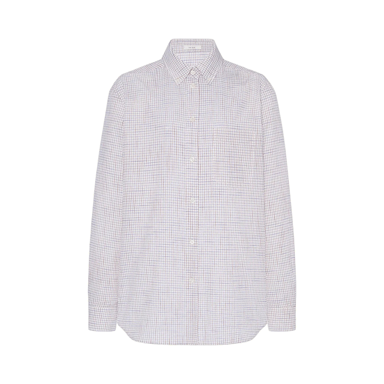 The Row Dalan Shirt "White/Blue/Red"