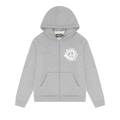 Denim Tears Denim University Zip Hoodie "Grey/White"