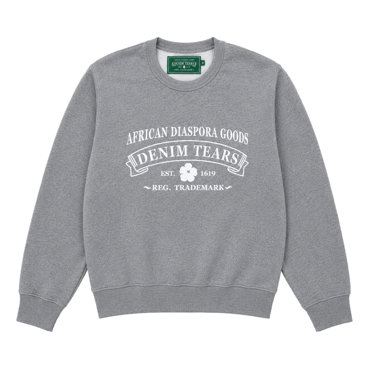 Denim Tears ADG Crewneck "Grey/White"