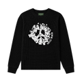 Denim Tears Peace Wreath Thermal "Black/White"