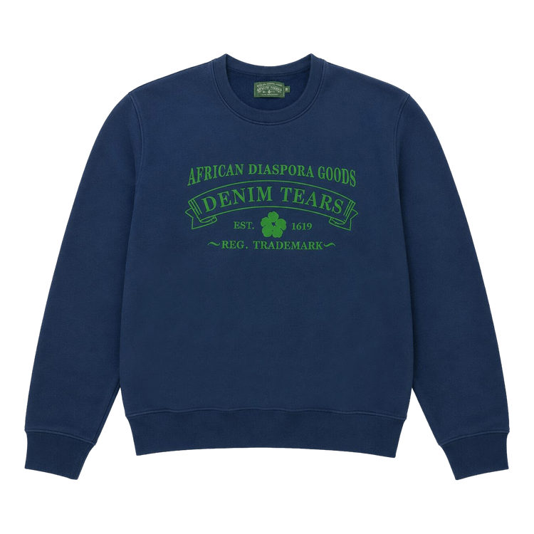 Denim Tears ADG Crewneck "Navy/Green"
