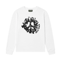 Denim Tears Peace Wreath Long-Sleeve Tee "White/Black"