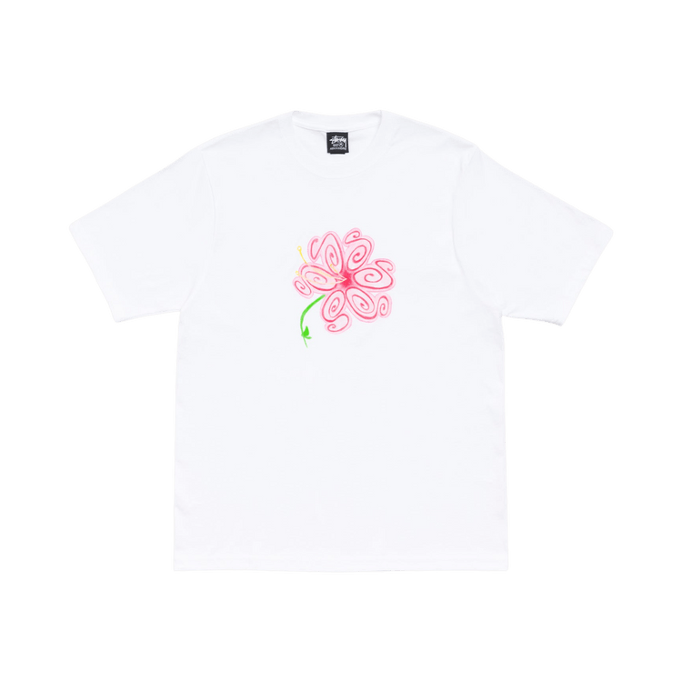 Stussy S Flower Tee "White"