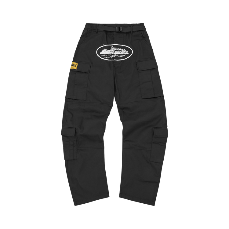 Corteiz Alcatraz Cargo Pant "Black"